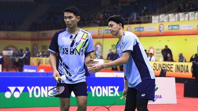 Hasil India Open 2023: Fajar/Rian Kalahkan Bagas/Fikri