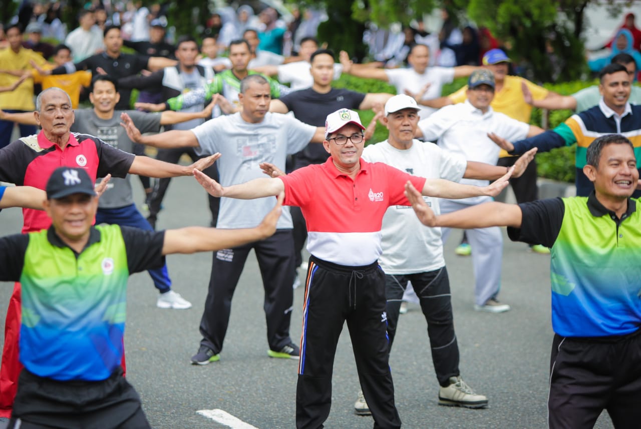 Bakri Siddiq Berbaur Bersama Warga di Area CFD