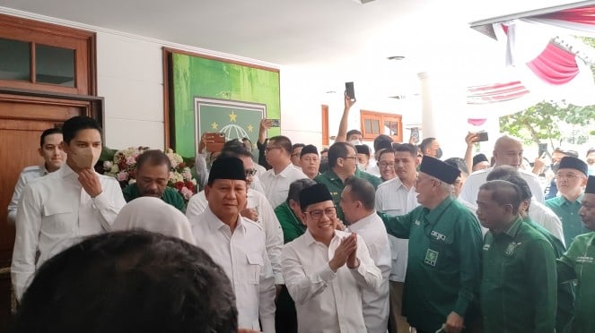 Resmikan Sekber Gerindra dan PKB Bareng Cak Imin, Prabowo: Wujud Kerja Sama Politik