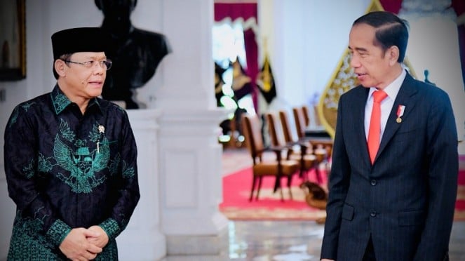 Temui Jokowi di Istana, Mardiono Mengaku Tak Bahas Soal Reshuffle