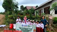 KKN di Lambar, Mahasiswa Unila Gagas Program Program 5R dan Desa Bebas Bebas Plastik