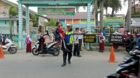 Sat Lantas Polres Aceh Tamiang Laksanakan Gatur Lalin Di Zona Aman Sekolah