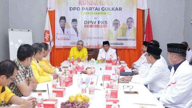 Sore Ini Elite PKS Ajak Golkar Dukung Anies dan Gabung Koalisi Perubahan