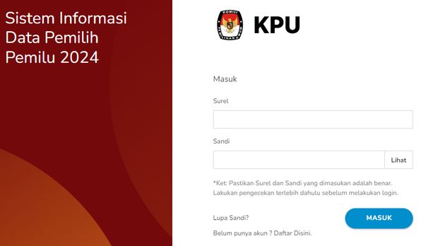 Serba-serbi Sidalih Pemilu: Arti Singkatan dan Fungsinya