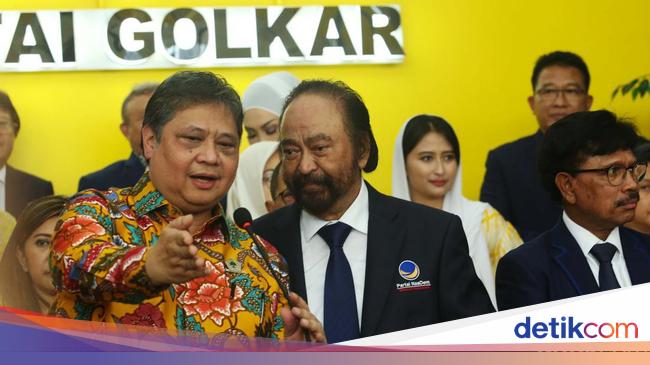 Ini 3 Poin Pertemuan Airlangga dan Paloh yang Tidak Dirahasiakan