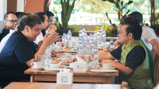 Golkar-PKB Cukup Jadi 'Tiket' Usung Capres-Cawapres, Canda Airlangga saat Ketemu Muhaimin