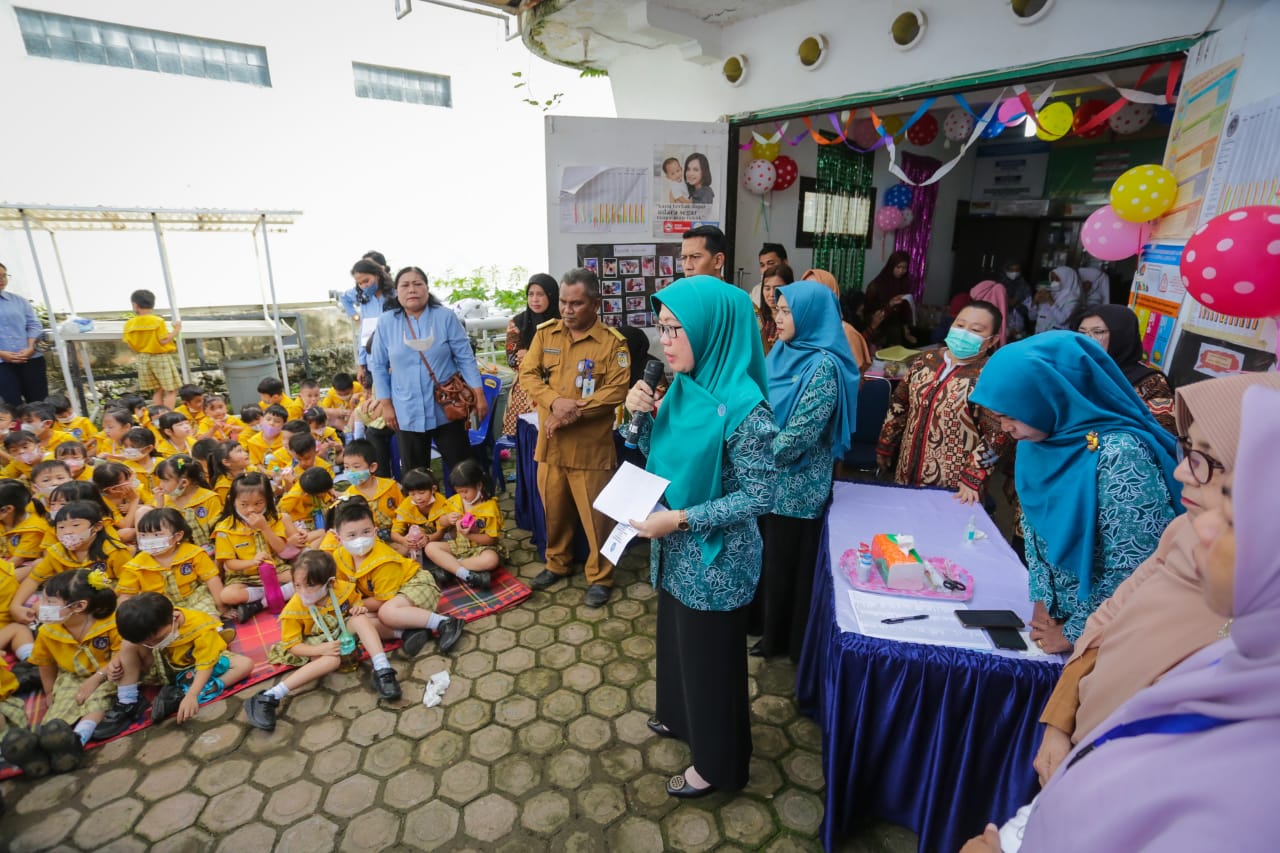 Sri Dewi Kurnilawati Launching Sub PIN Polio Putaran Kedua