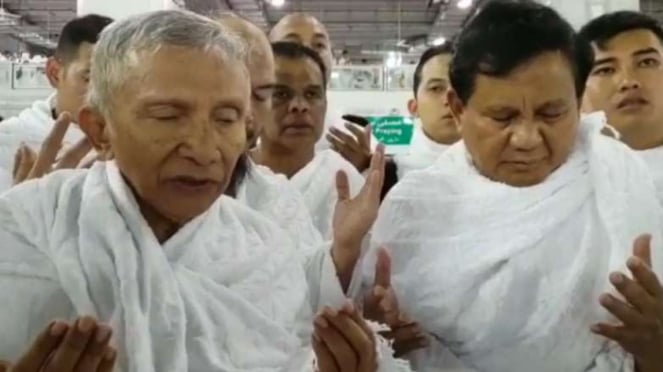 Amien Rais Curhat Dicuekin Prabowo: 3 Bulan Saya Hubungi Tak Pernah Diangkat