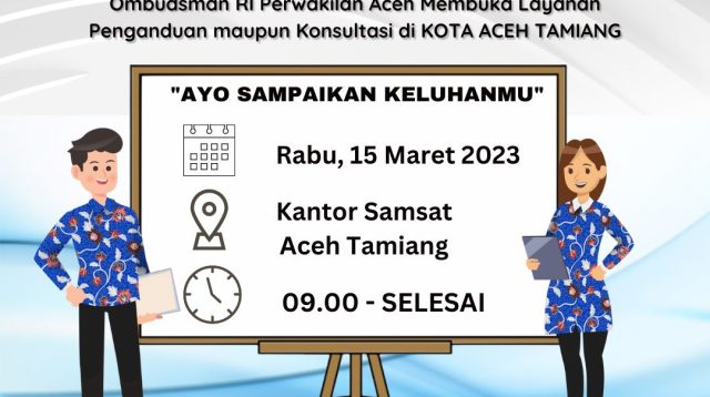 Yuk Lapor: Ombudsman Jemput Bola Buka Gerai Pengaduan Masyarakat Secara Langsung