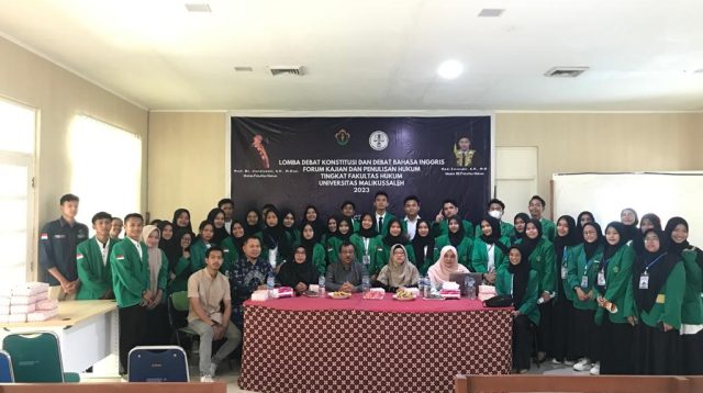 FKPH-FH Unimal Gelar Lomba Debat Konstitusi dan Bahasa Inggris Tingkat Fakultas