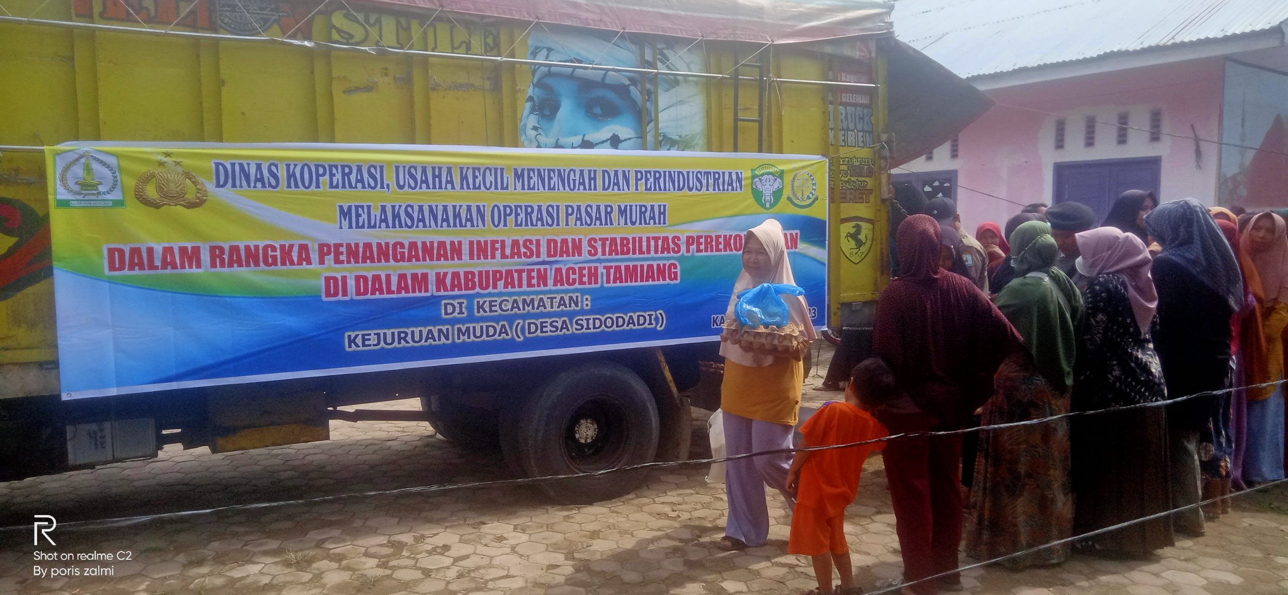 Pemda Aceh Tamiang Adakan Pasar Murah di Si dodadi Melalui Dinas Koprindag