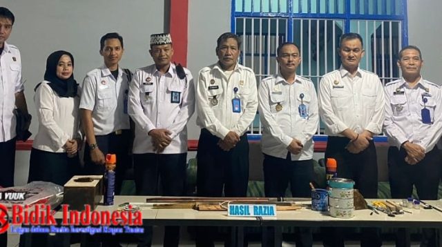 Jelang Lebaran, Penjara di Lampura Kena Razia