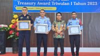 Lapas IIb Lhoksukon Raih Penghargaan Dalam Treasury Award Triwulan I Tahun 2023