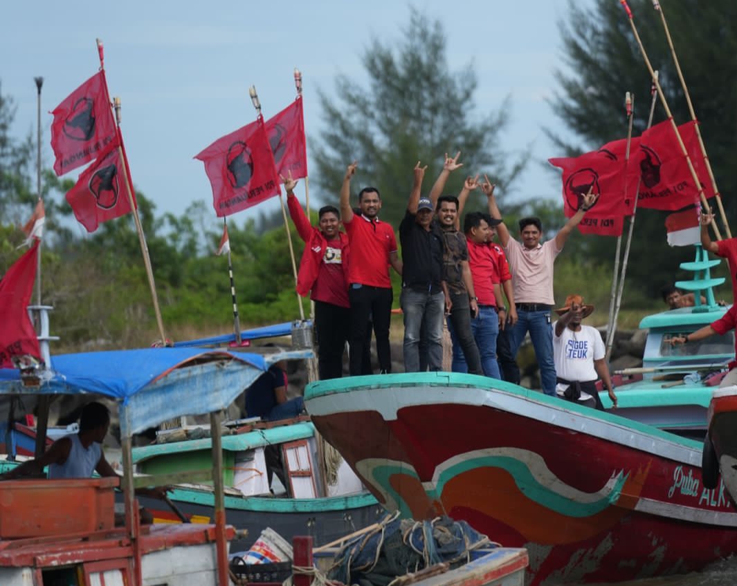 Nelayan di Nagan Raya Dukung Jamaluddin Idham Menuju Senayan