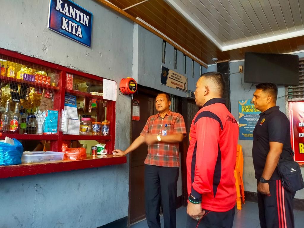 Kepala Divisi Pemasyarakatan Aceh Monev Ke Lapas Kelas Iib Lhoksukon