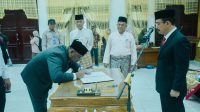 Bupati Aceh Tamiang Lantik Penjabat Eselon  Tiga dan Empat