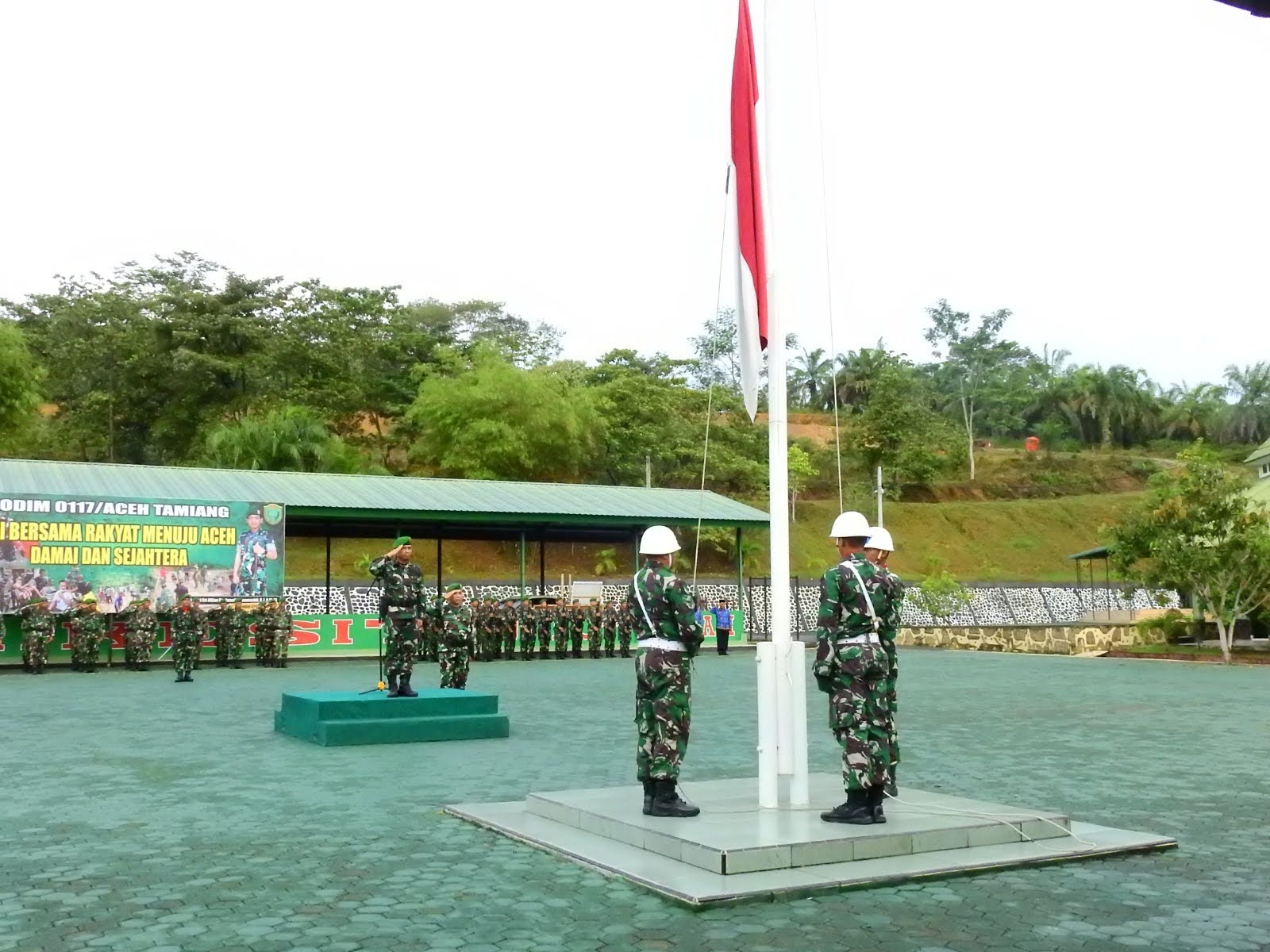 Kodim 0117/Aceh Tamiang Gelar Upacara Peringatan Hari Kebangkitan Nasional Ke 115 