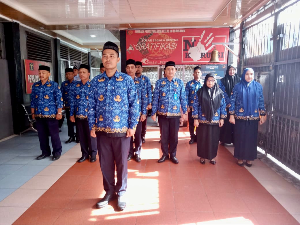 Upacara Peringatan Hari Kebangkitan Nasional ke-115 Pada Lapas Kelas IIB Lhoksukon