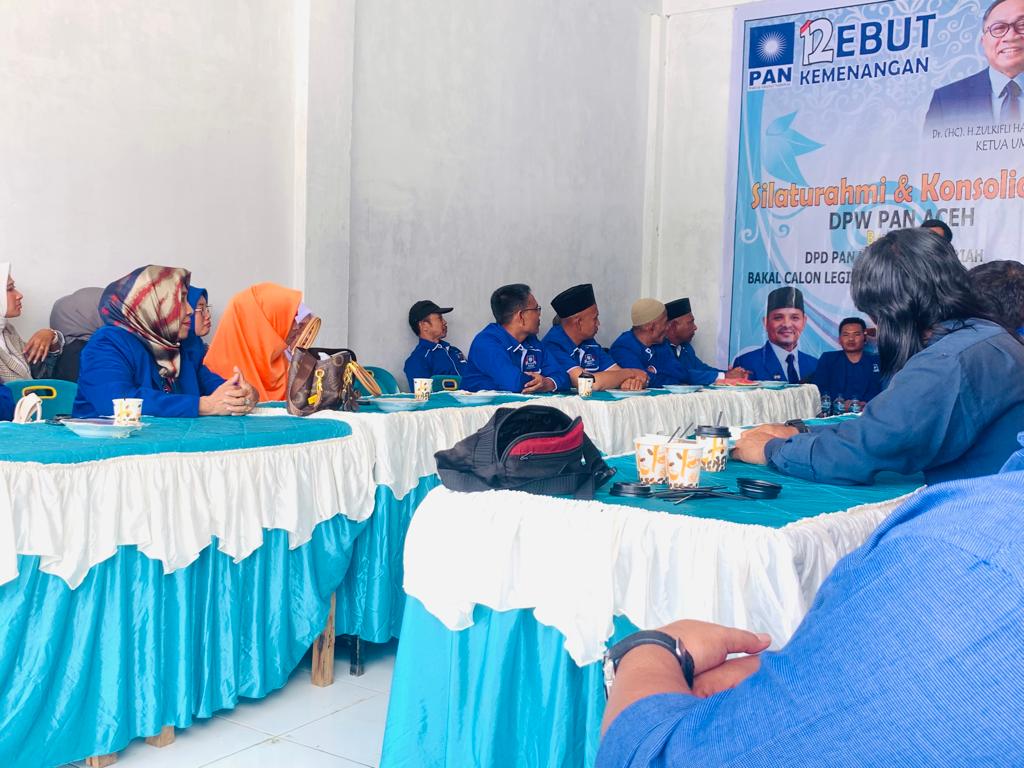 Kunjungan Konsolidasi DPW PAN Aceh Ke DPD PAN Bener Meriah