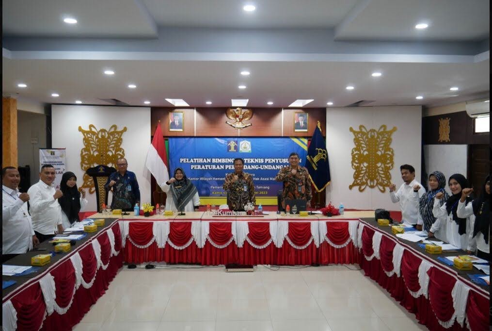 Pemda Aceh Tamiang Bagian Hukum Bimtek Bersam Kemenkumham Aceh