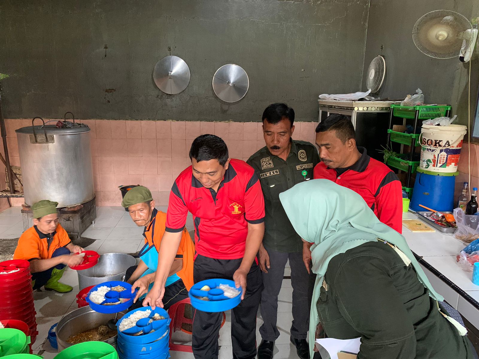 Hakim Pengawas PN Lhoksukon Kunjungi Lapas Kelas IIB Lhoksukon