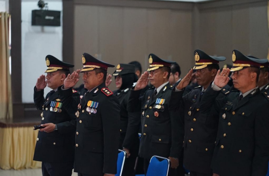 Kapolresta beserta PJU Ikuti Upacara Hari Lahir Pancasila