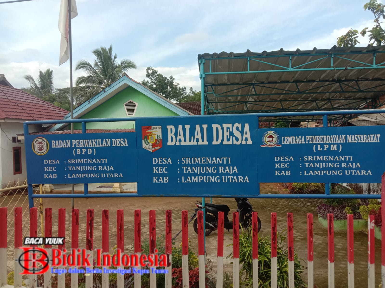 Kades Sri Menanti Lampura Membisu Dikonfirmasi Indikasi Korupsi Anggaran Covid-19