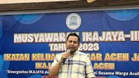 Amal Hasan Ditetapkan Menjadi Ketua Ikatan Keluarga Aceh Jaya 2023-2027