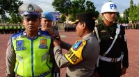 Kapolres Aceh Tamiang Pimpin Upacara Gelar Pasukan Ops Patuh Seulawah 2023