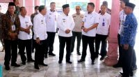 Bupati Lampung Utara bersama Forkopimda Pantau Pilkades Serentak 2023