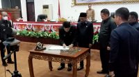 DPRD Tubaba Gelar Paripurna Raperda Tingkat ll APBD 2022