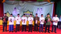 Penurupan MTQ Ke VII,Kecamatan Seruway Juara Umum