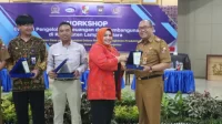 Hi. Lekok MM Buka Workshop Evaluasi Pengelolaan Keuangan dan Pembangunan Desa Tahun 2023 2023