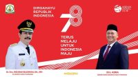 Memperingati HUT RI Ke 78 Pj Bupati Aceh Tamiang Ajak Kibarkan Bendera Merah Putih Serentak 