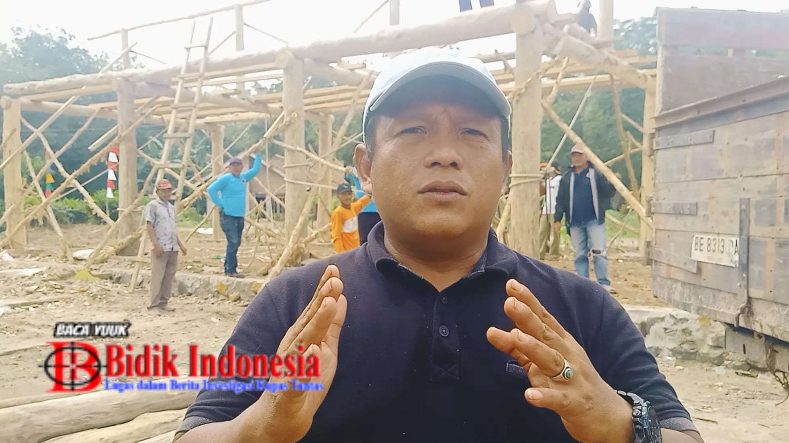 Pemti Gedung Ratu Tubaba Bangun Kantor Tiyuh Bernuansa Zaman Dahulu Kala