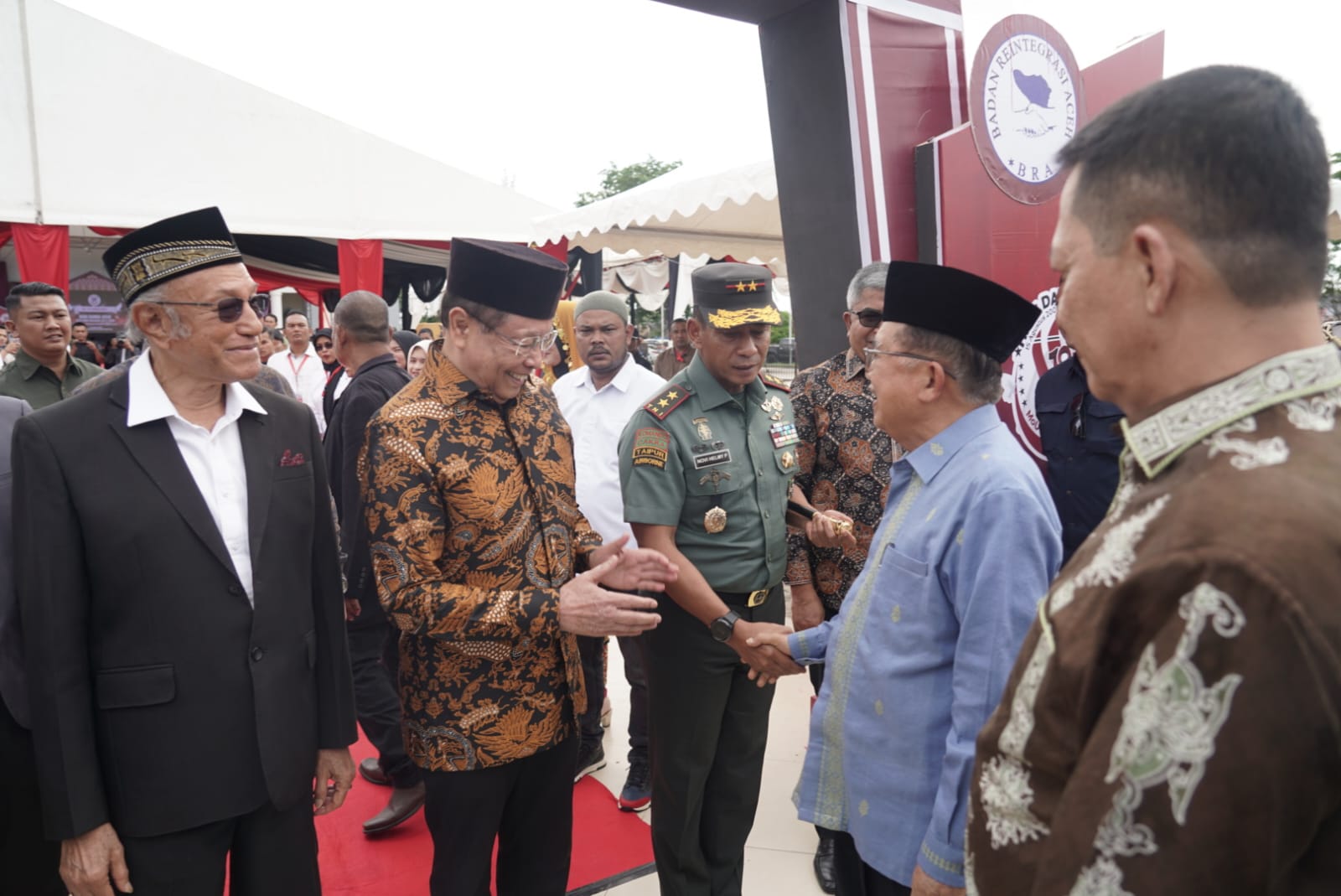 Pangdam IM Hadiri Peringatan Hari Damai Aceh