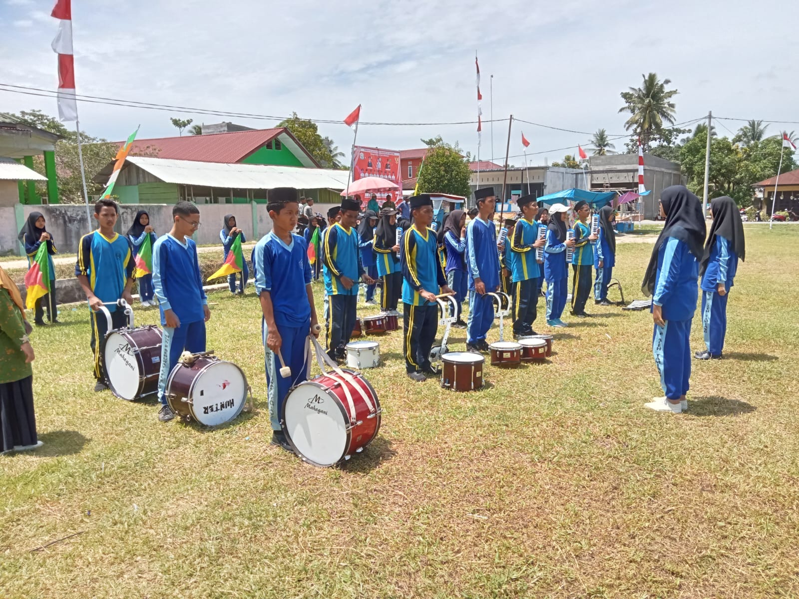 Drum Band MTsn 2 Seruwey, Aceh Tamiang Butuh Perhatian Pemerintah.