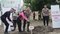 Kapolda Aceh beserta Bhayangkari Tanam Pohon Frutikultur