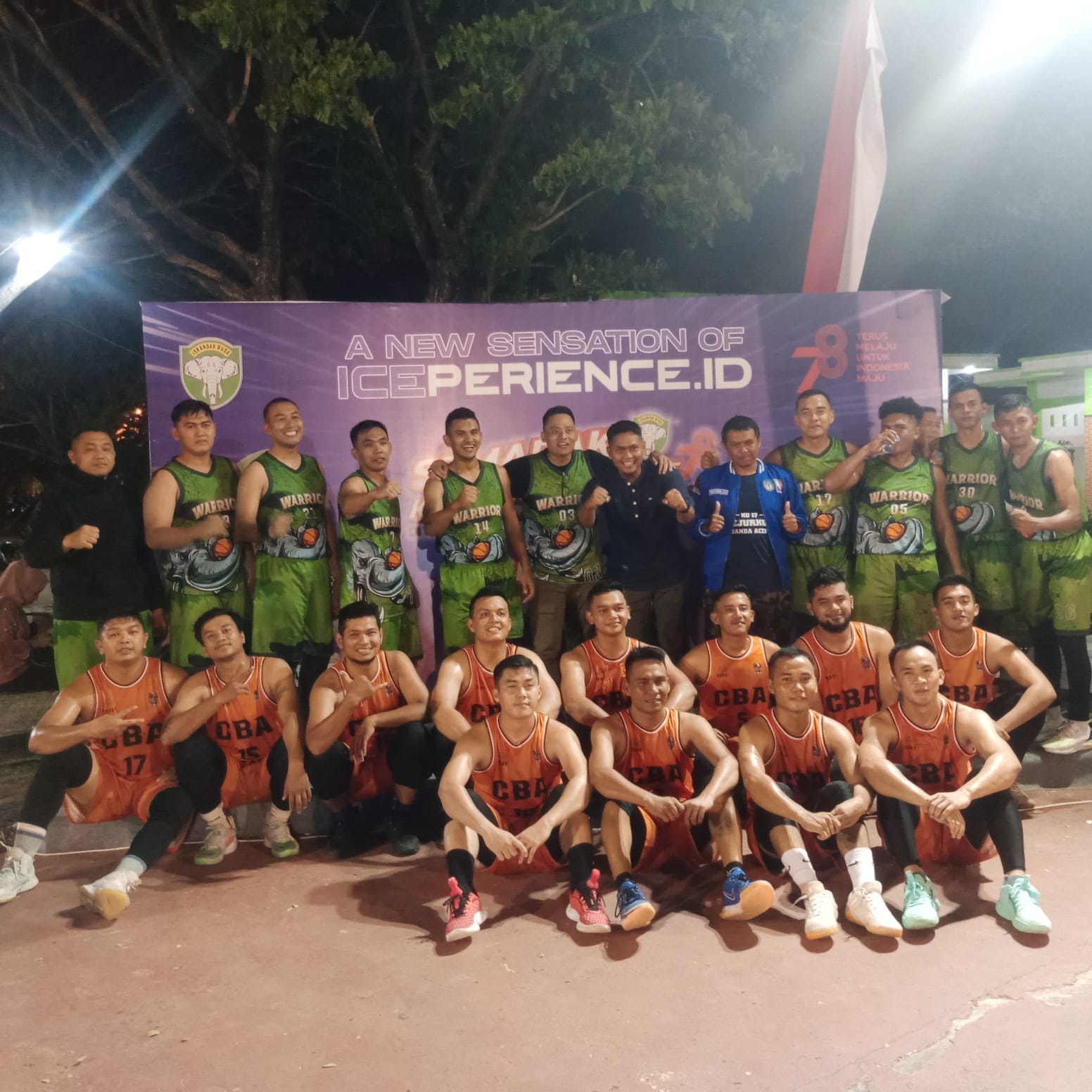 Kalahkan Tim Warrior Kodam IM, Tim Basket Polda Aceh Melaju ke Perempat Final