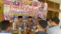 Polres Aceh Barat Gelar Jum’at Curhat Bersama Tokoh Masyarakat