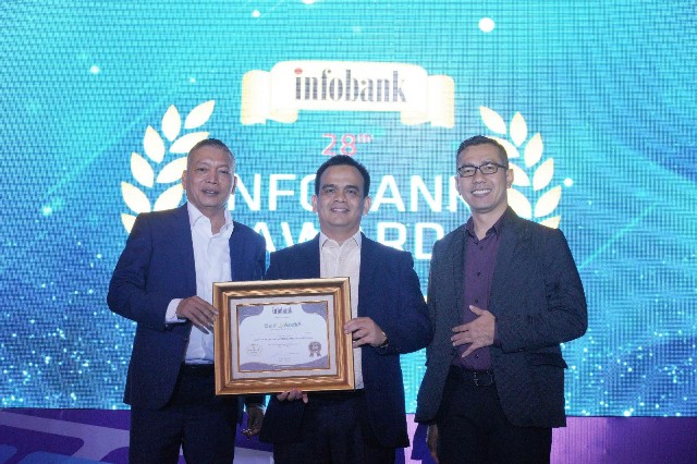 Predikat Sangat Bagus, Bank Aceh Raih Penghargaan Infobank Award 2023