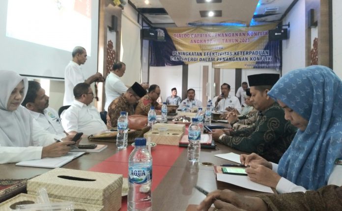 Kumpulkan Data dan Dokumentasi Potensi Konflik, Kesbangpol Aceh Gelar Dialog di Bireuen