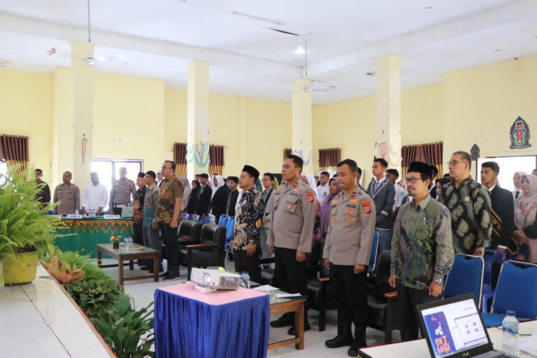 Kapolres Pidie Jaya Diwakili Wakapolres Buka Seleksi Duta Pelajar Kamtibmas Tingkat SMA Sederajat