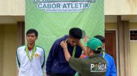 Bripda Tegar Raih Dua Medali Emas Cabang Atletik pada Pomda Aceh 2023