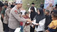 Kapolda Aceh Tanam Pohon serta Santuni Anak Yatim di Kuta Cot Gile