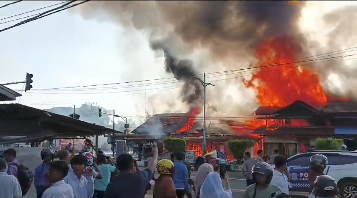 Kebakaran Kembali Terjadi di Simeulue