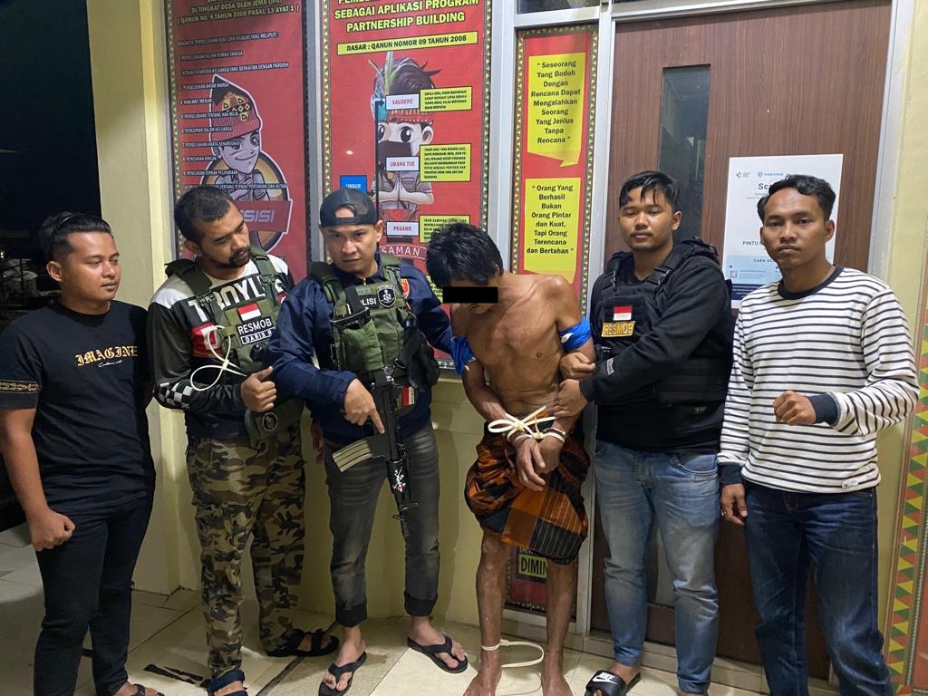 Polisi Amankan Pelaku Pembacokan di Gayo Lues