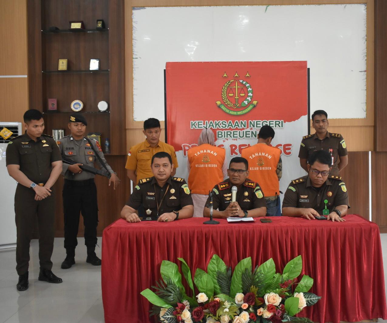 Kejari Bireuen Tetapkan 2 Tersangka SPP PNPM Gandapura