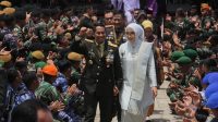 Upacara HUT TNI ke-78 Tahun 2023 di Kodam Iskandar Muda, “TNI Patriot NKRI Pengawal Demokrasi Untuk Indonesia Maju”