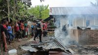 Satu Unit Rumah Terbakar di Samudera, Polisi Amankan TKP